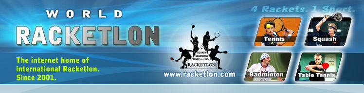 Racketlon - I'm competing in the FIR Racketlon World Championships 2022  🏓🏸⚫️🎾 🎥 Watch me play on Streamster 👇  📲 Follow  my results on Tournament Software 👇   📨 Read the