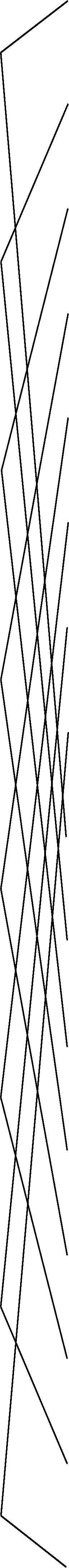 diagonal lines from 8 matches to 4+4 matches
